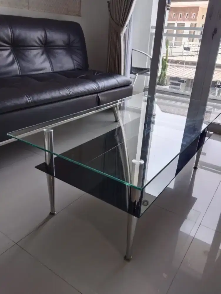 Meja Norco CT Clear Black Chrome - Informa