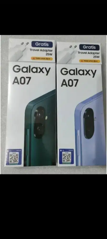 Samsung galaxy A07 ram 8gb 256gb danrom64gb resmi