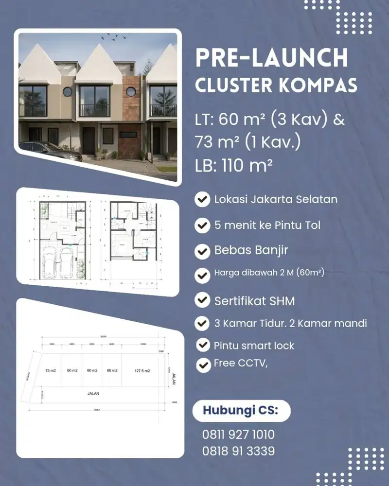 Kavling di Jakarta Selatan Bebas Banjir