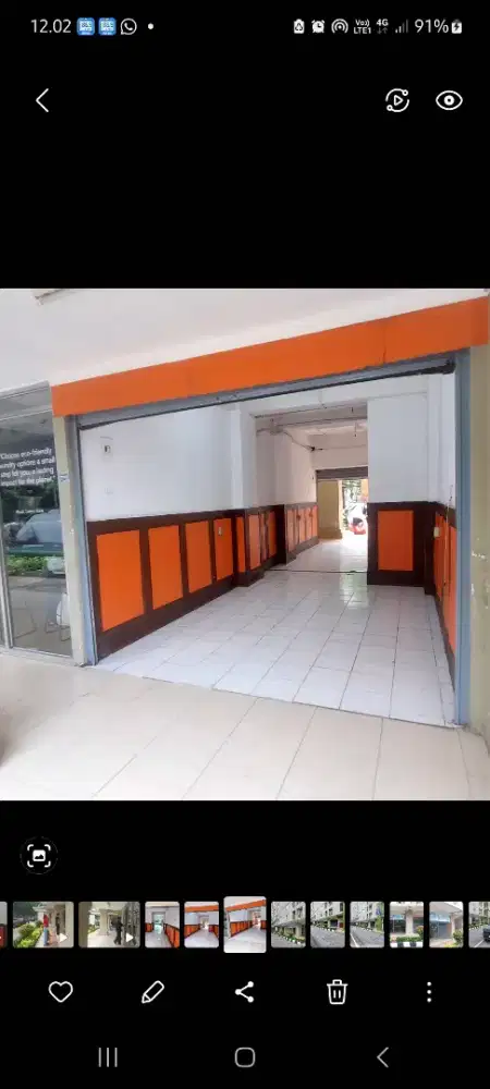 Disewakan 2 Kios Gandeng, Tower Tulip, Green Palace, Kalibata City