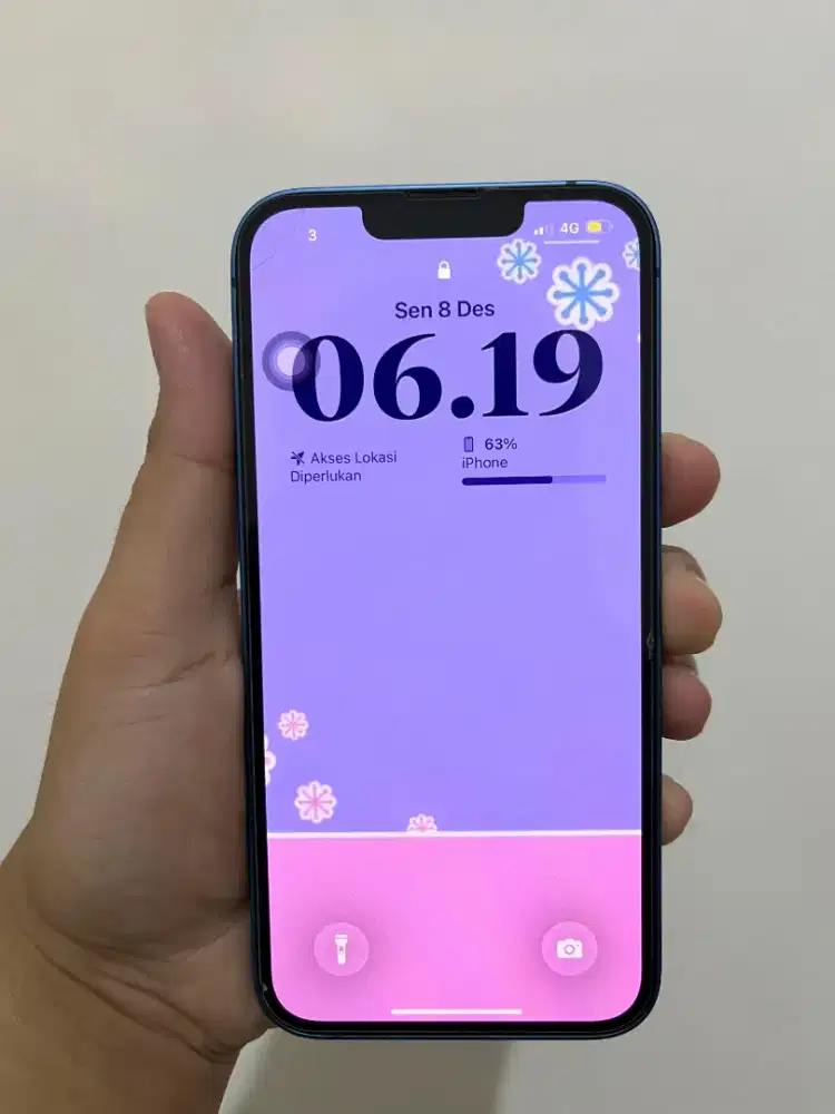 Iphone 13 128gb second original ibox murah