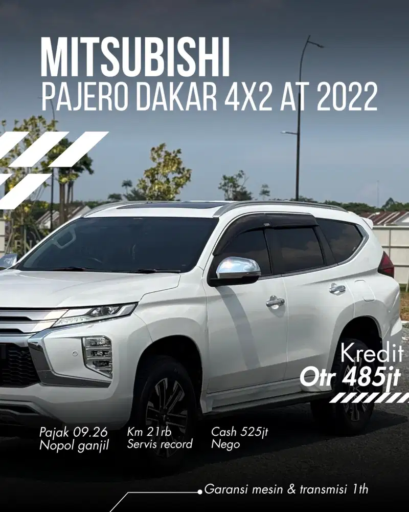 low km 21rb Mitsubishi Pajero sport 2.4 Dakar 4x2 at 2022