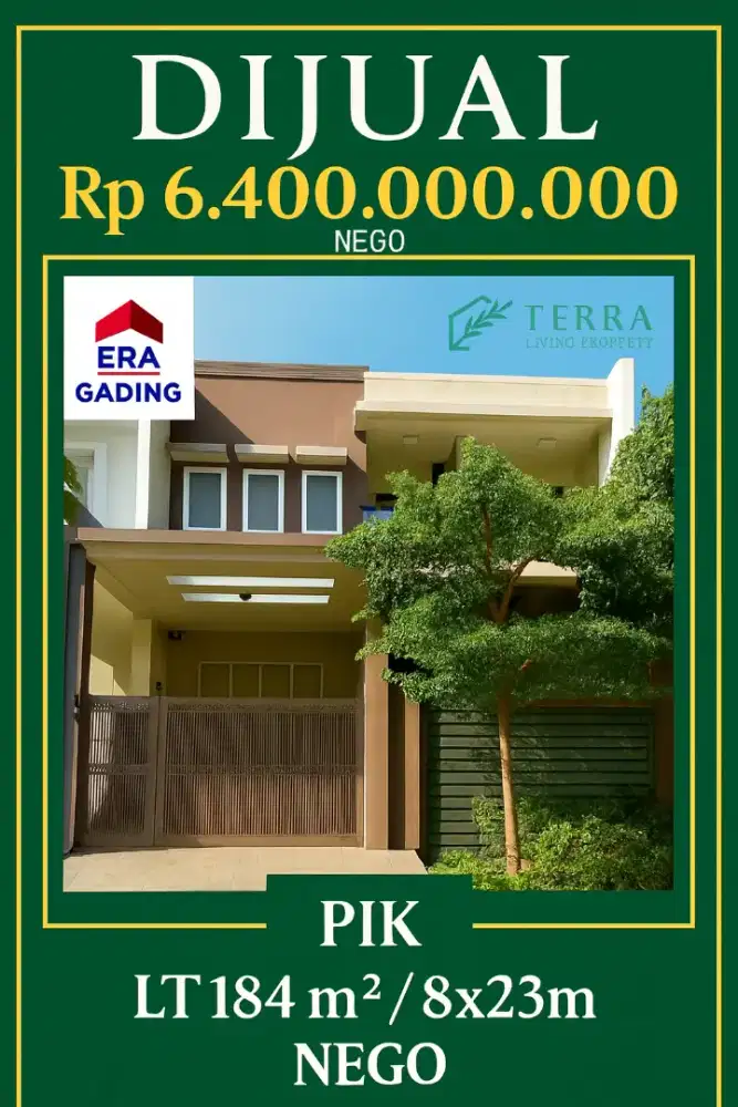 Dijual Rumah Eksklusif di Camar Elok Pik Siap Huni Best Deal