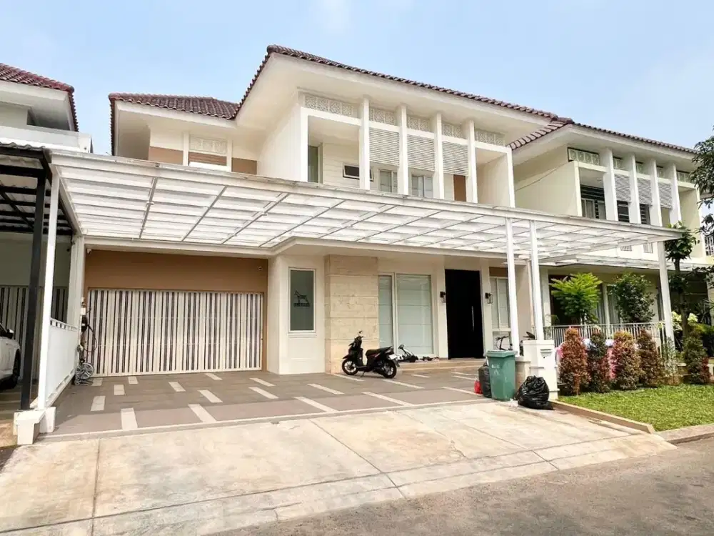 Rumah Full Furnished Cakep Private Pool Di Sutera Pelangi