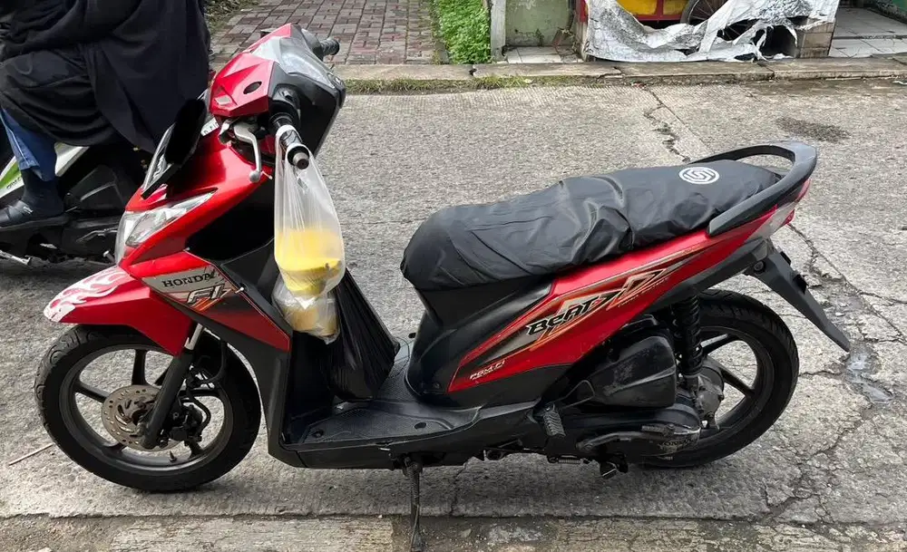 Honda beat injeksi (bedain sdh dandan part 1,5jt) rame2in jual motor