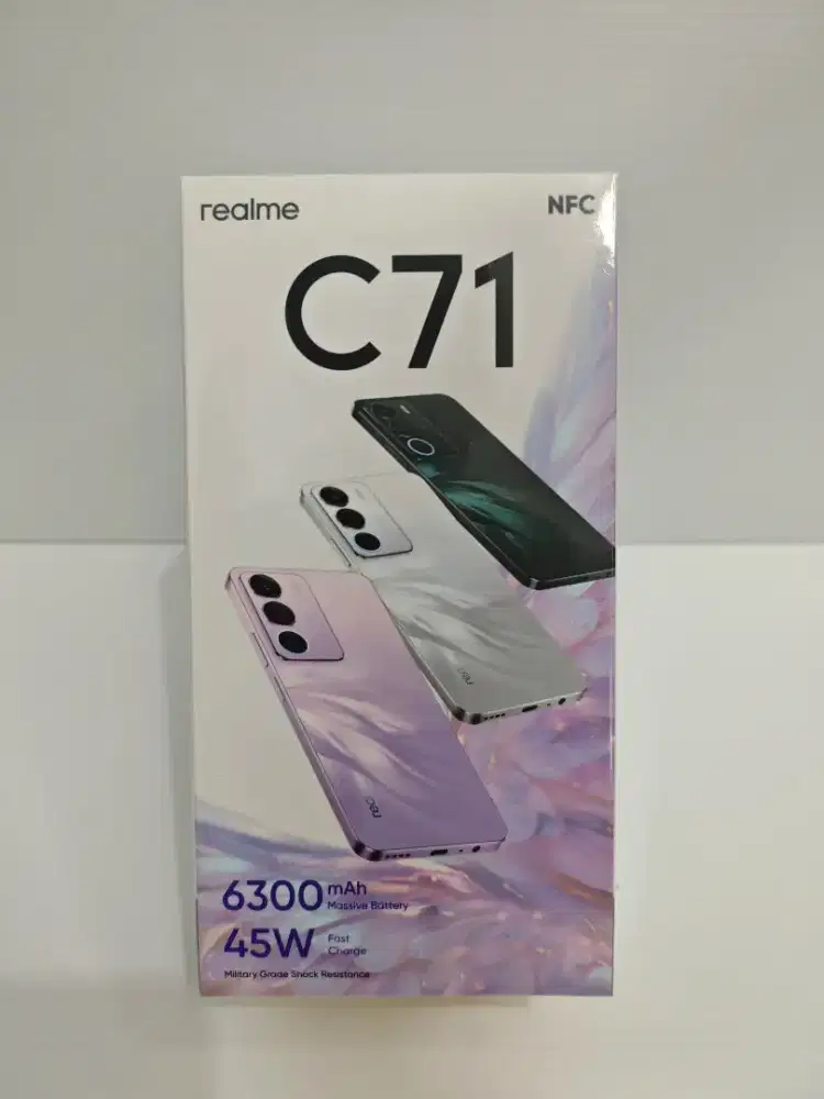 Realme C71 4G NFC 8+8/128 Gb Newsegel Garansi Resmi 1 Th bs TT/BT