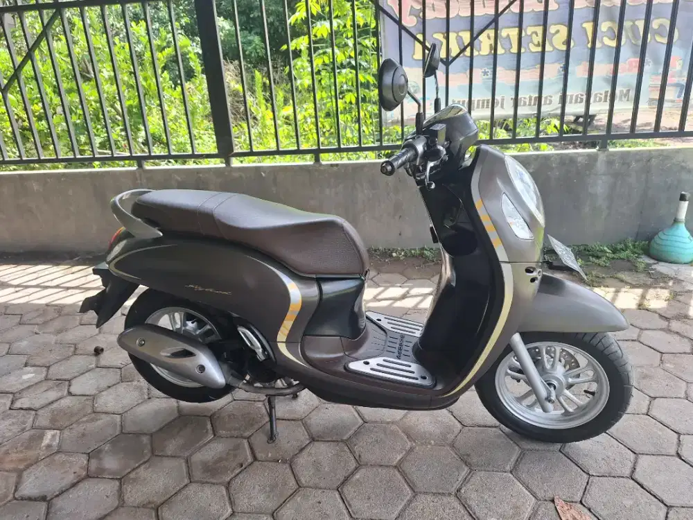 Scoopy 2021 keyless pajak baru bisa cash/kredit syariah TERMURAH