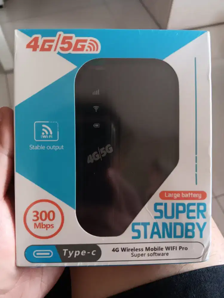 Mobile Wifi M34-5 4G / 5G BONUS Kepala Charger