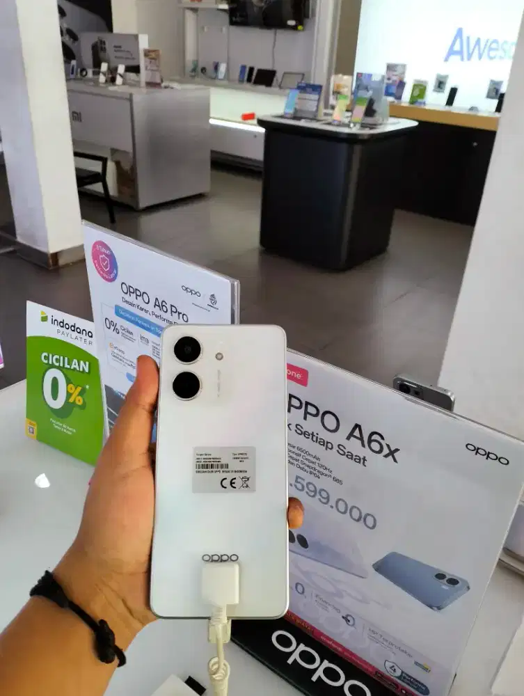 Ready Oppo A5x 1/28 barang fresh masih segel dan garansi resmi oppo
