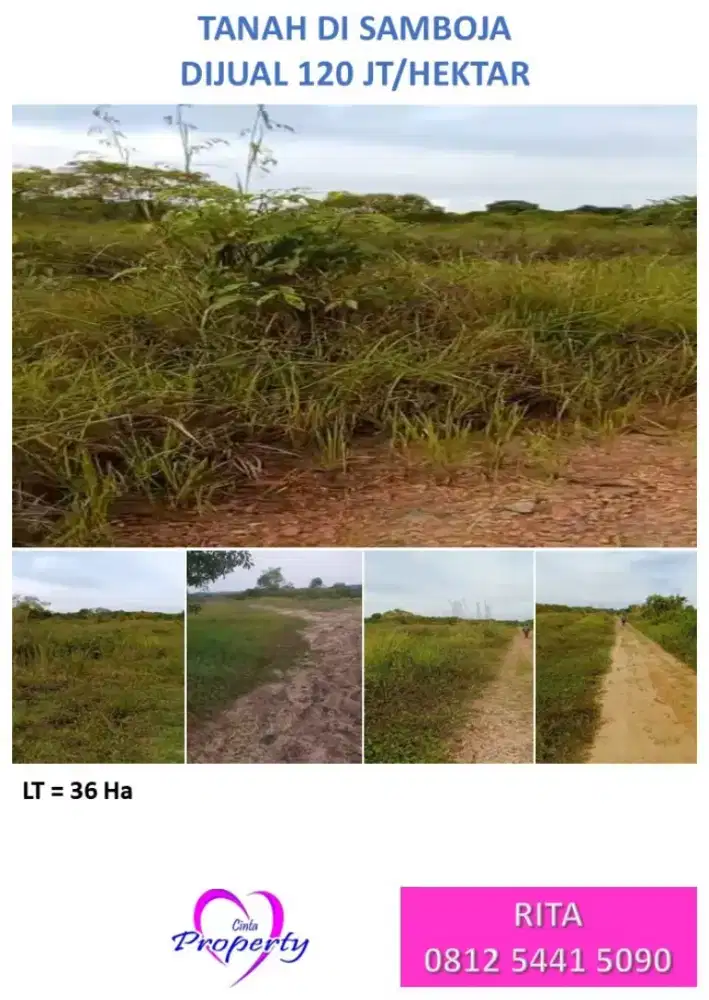 DIJUAL TANAH DI SAMBOJA