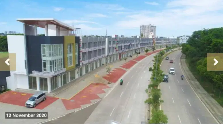 Ruko 3 Lantai Ready Stock Di Pinggir Jalan Dekat Perumahan Di Jababeka