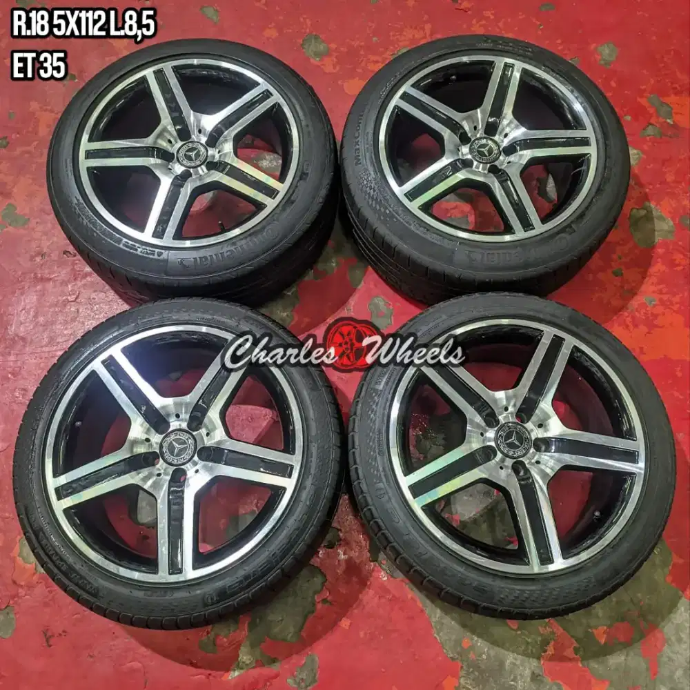 VELG MERCY RING 18 HITAM POLISH