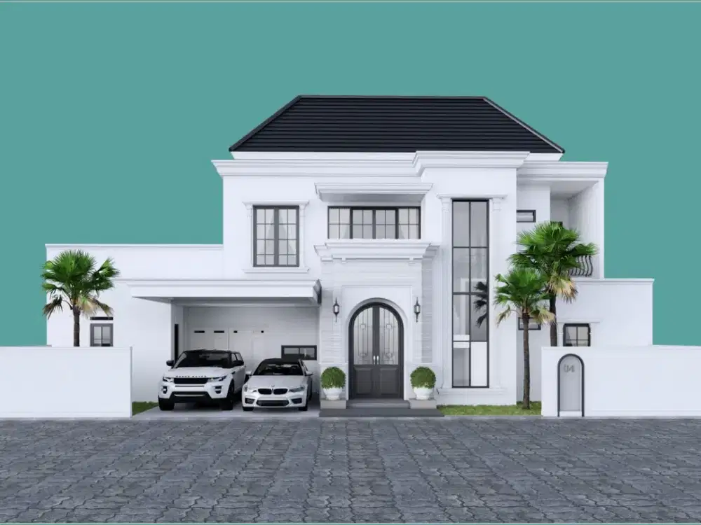 DIJUAL RUMAH MEWAH SLEMAN SHM 2 LANTAI DENGAN FASILITAS LENGKAP