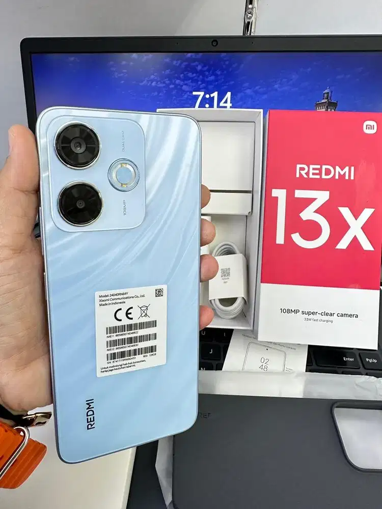 Redmi 13X 6/128 Resmi Like new