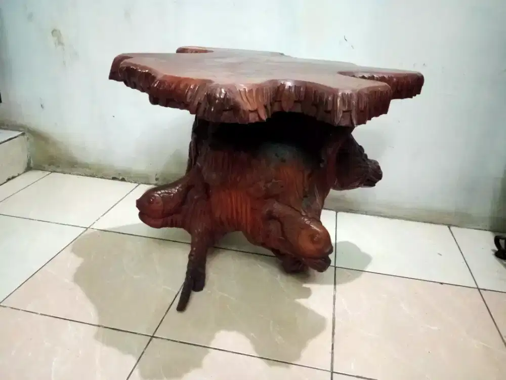 Meja Antik kayu jati