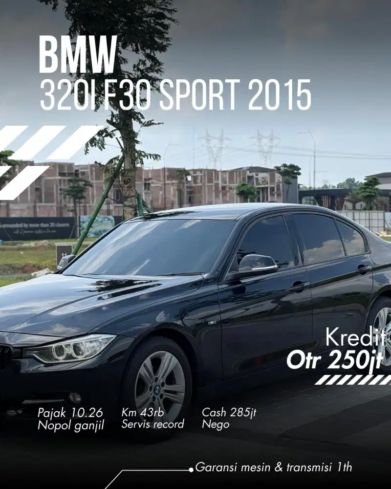 low km 43rb BMW 320i F30 Sport AT 2015