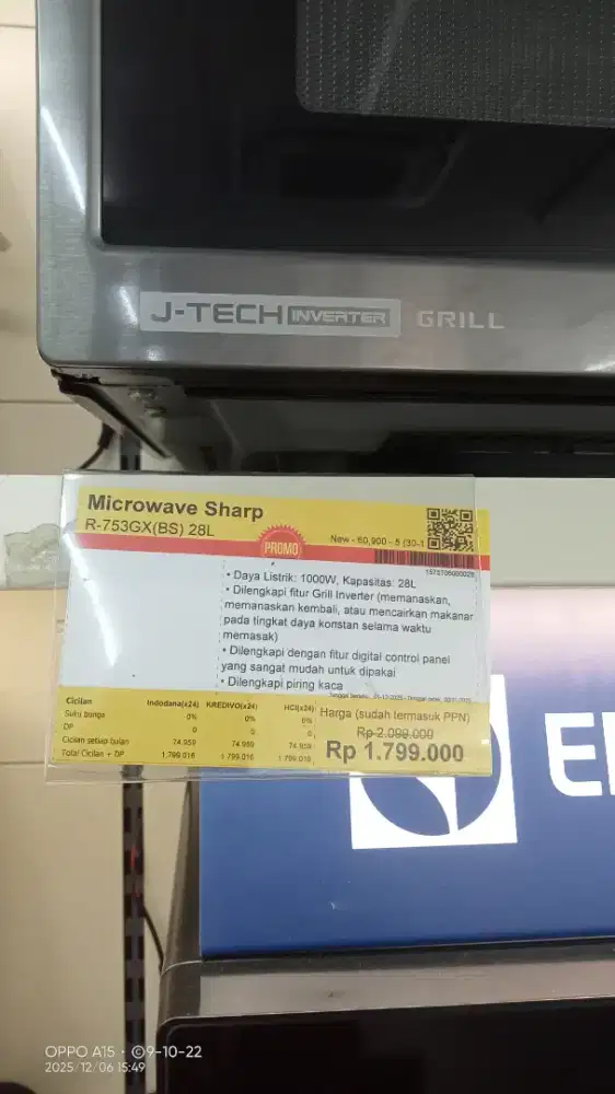 promo home credit microwave