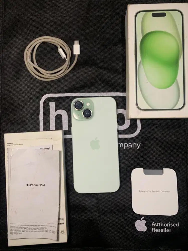 iphone 15 128gb green resmi ibox