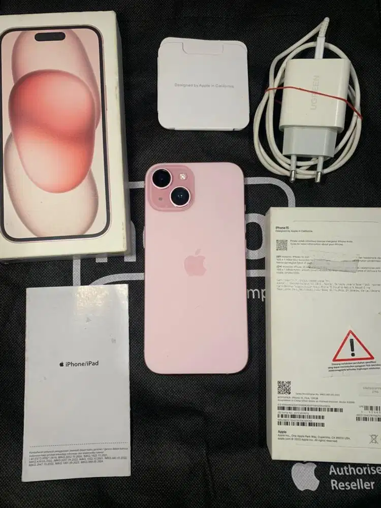 iphone 15 128gb pink resmi ibox