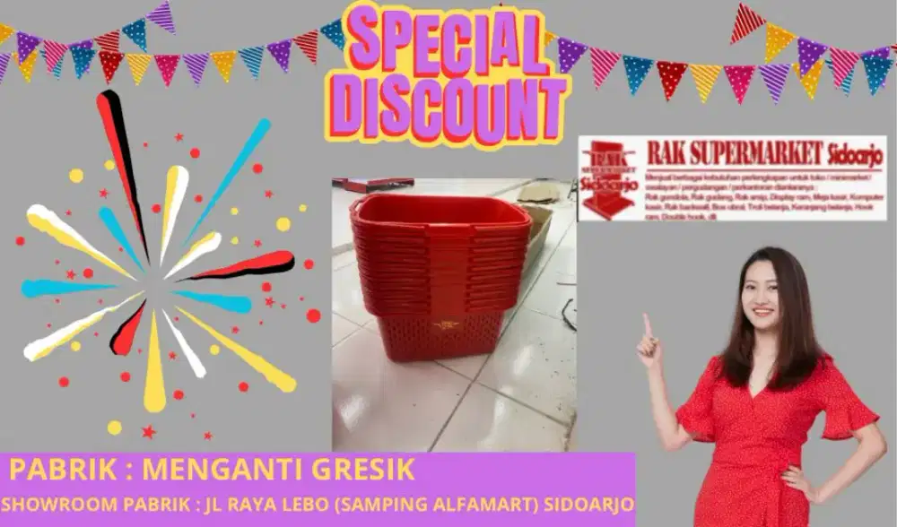 Keranjang Mirani supermarket