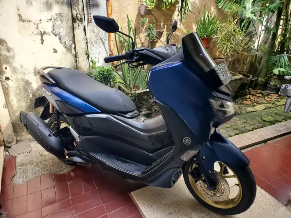 Yamaha Nmax Biru doff 2021 Keyless Full orisinil.