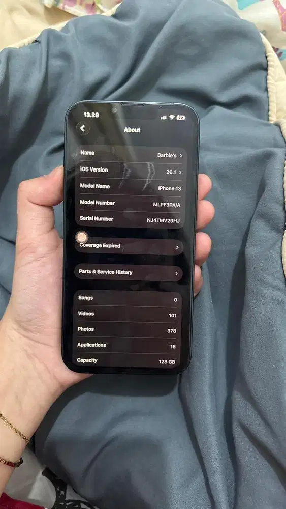 Jual BU iPhone 13 128gb ibox fullset