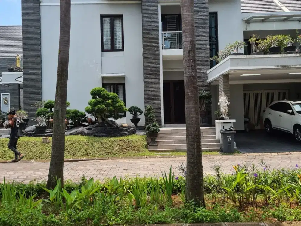 Rumah Hook 2 Lantai Semi Furnished di Modernland