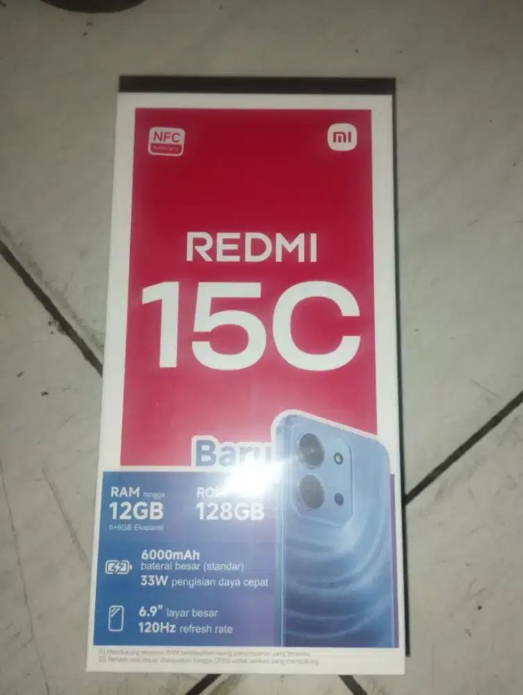 jual cepet redmi 15C, nego