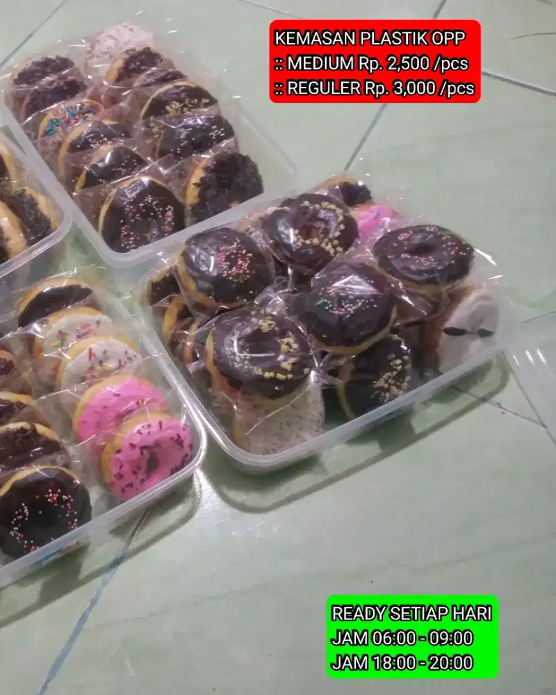 Donat medium size varian rasa
