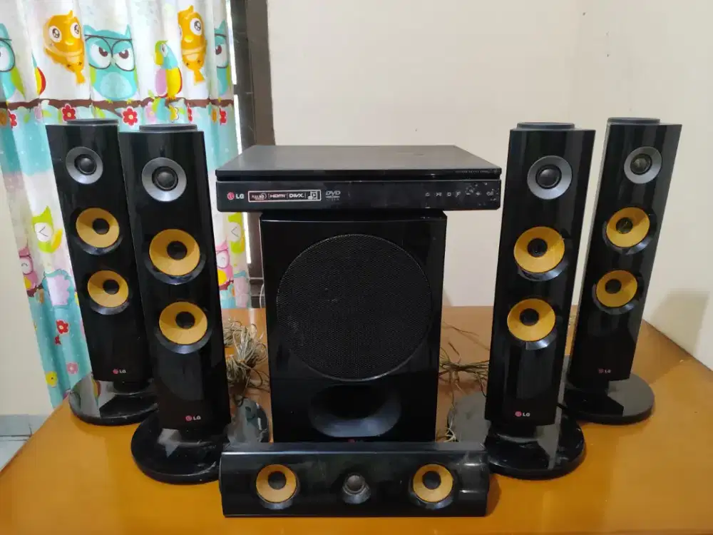 AMPLIFIER SPEAKER
LG DVD HOME THEATER SYSTEM DH6340H FULLSET