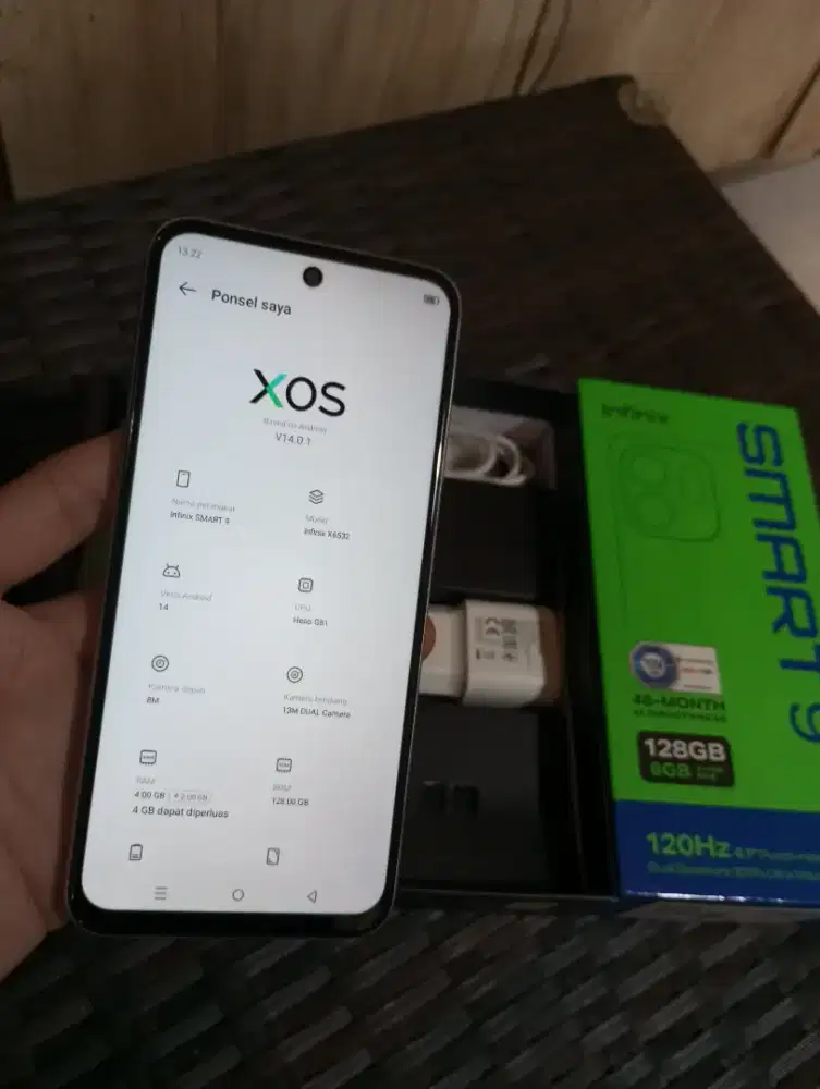 Infinix smart 9 4+4/128 Fulset orian segl