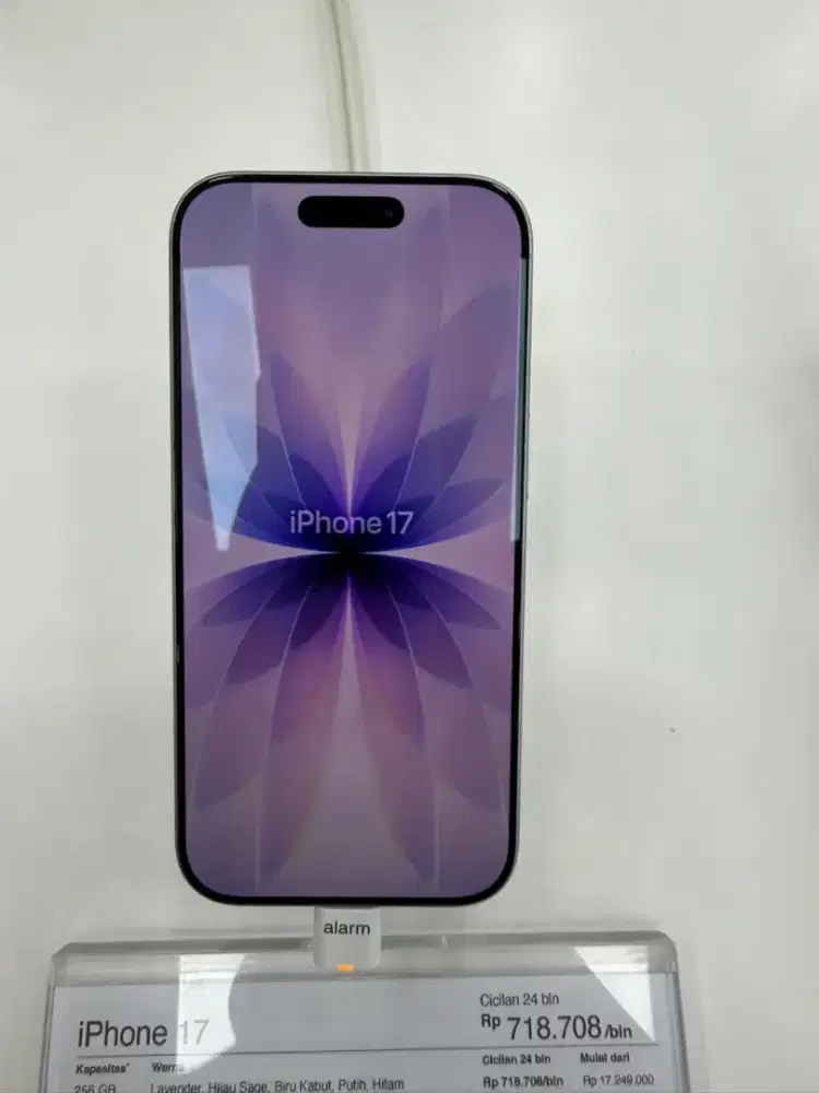 Promo cicilan IPhone  17 256 Bunga 0% Fre 2x cicilan