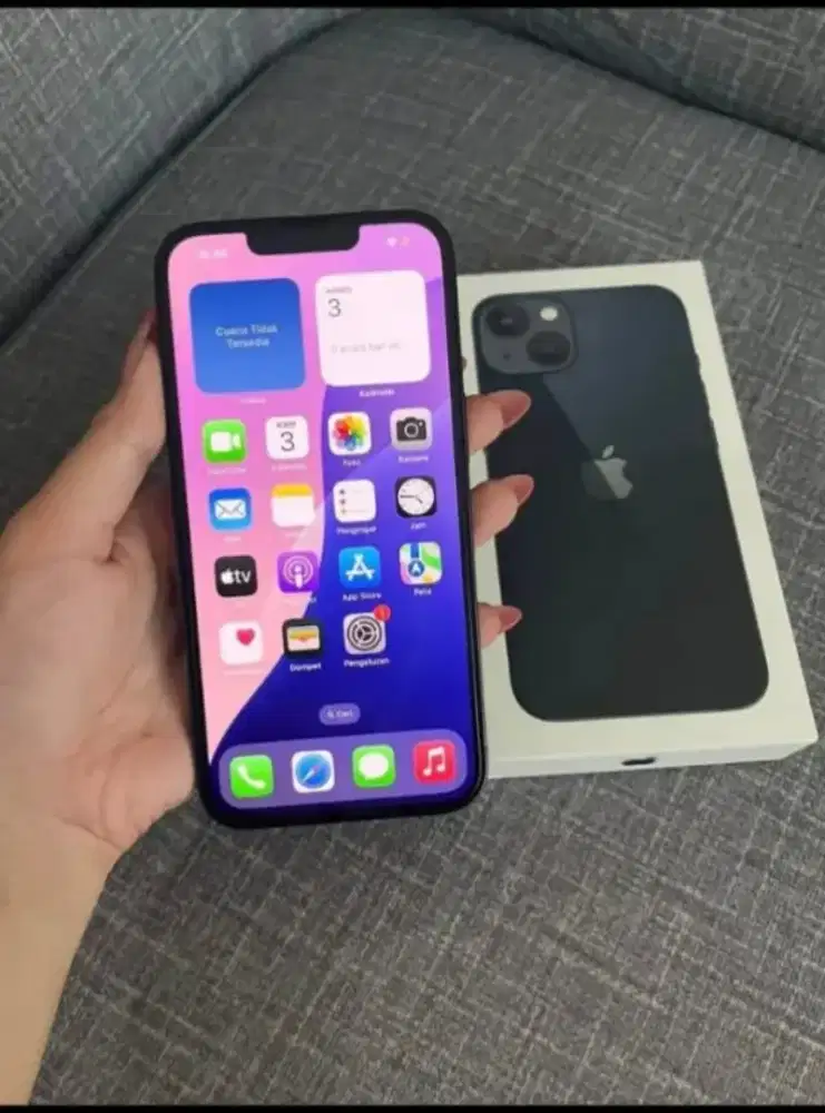 iPhone 13 128GB resmi iBox No minus