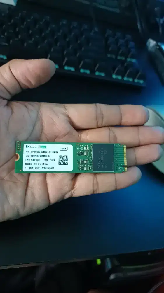 Ssd nmve 128gb skhynix