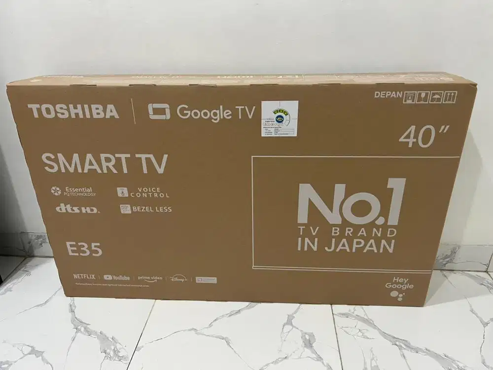 Toshiba LED TV 40inch tipe 40E35NP Gen 2 Google TV