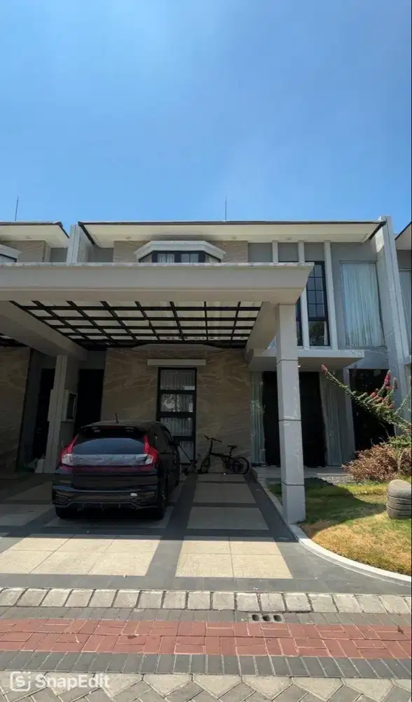 Dijual Rumah Modern Minimalis Ciamik Aruba Villa Pakuwon City Surabaya
