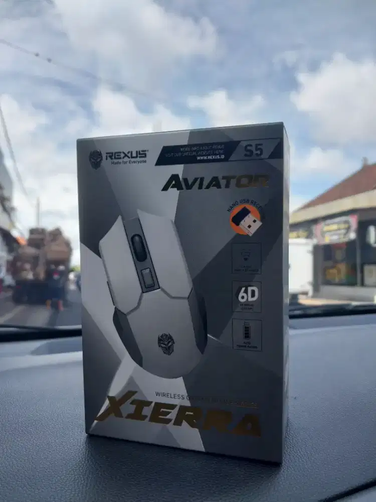 Mouse Wireless Rexus S5 Aviator