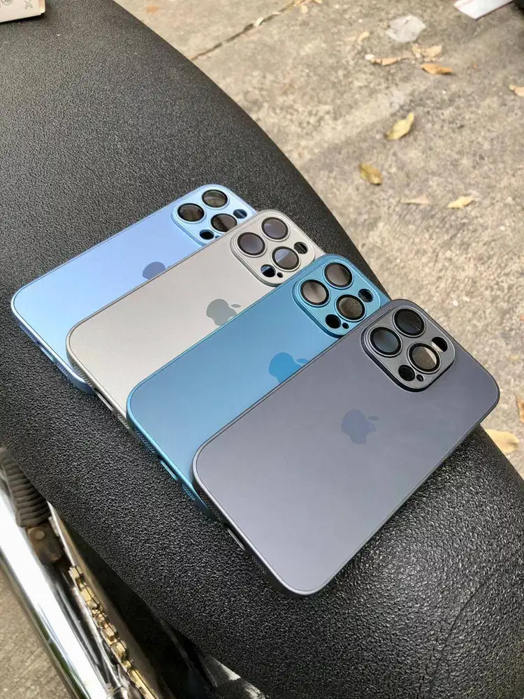 AG-Glass Frosted Slim Case With Sapphire Lens iPhone 15 Pro