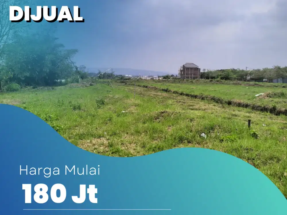 Dijual 9 Menit Kampus UNMER Tanah Kavling Murah 2,5 Juta permeter