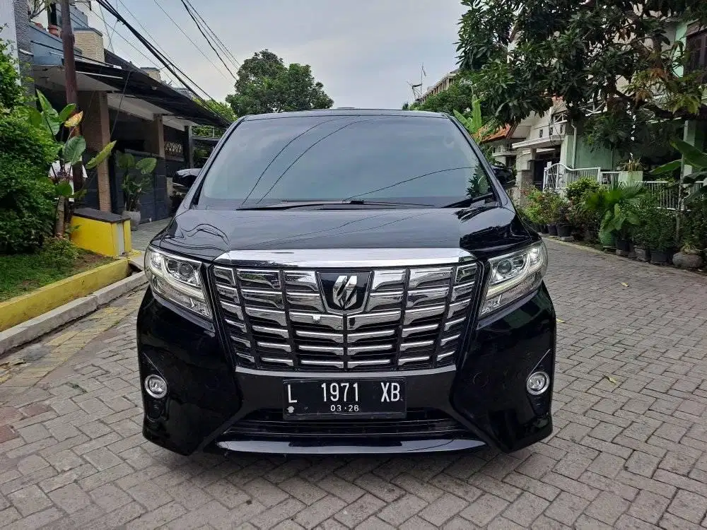 TOYOTA ALPHARD G 2.5 ATPM MATIC 2015#ISTIMEWA TERAWAT#