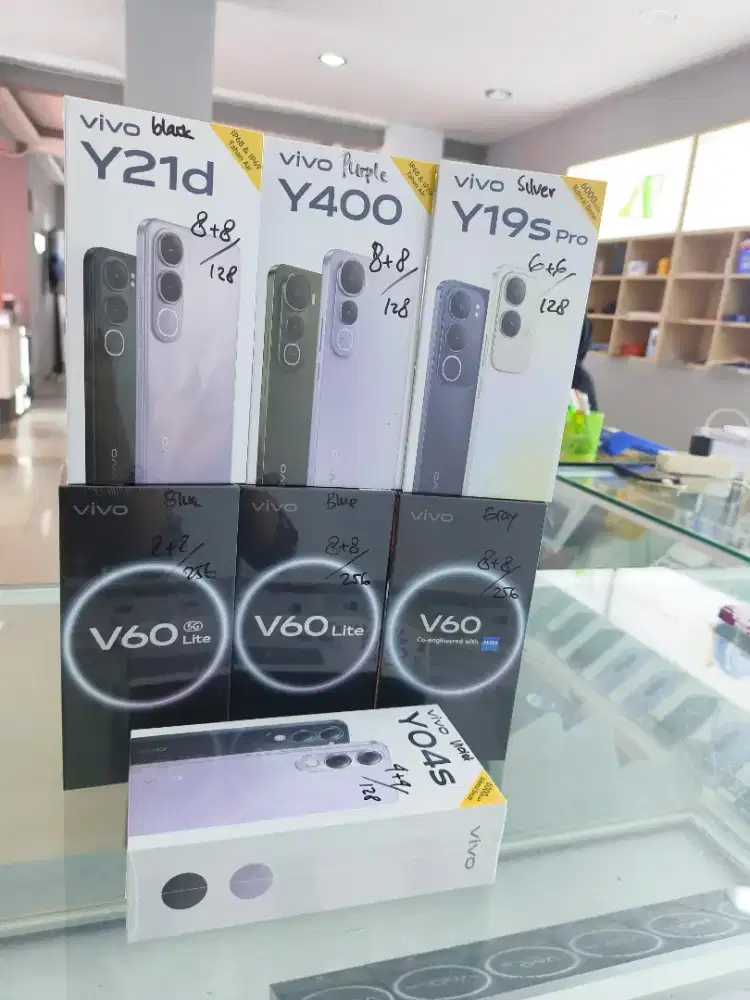 New Vivo Y04s 8/128 terlaris