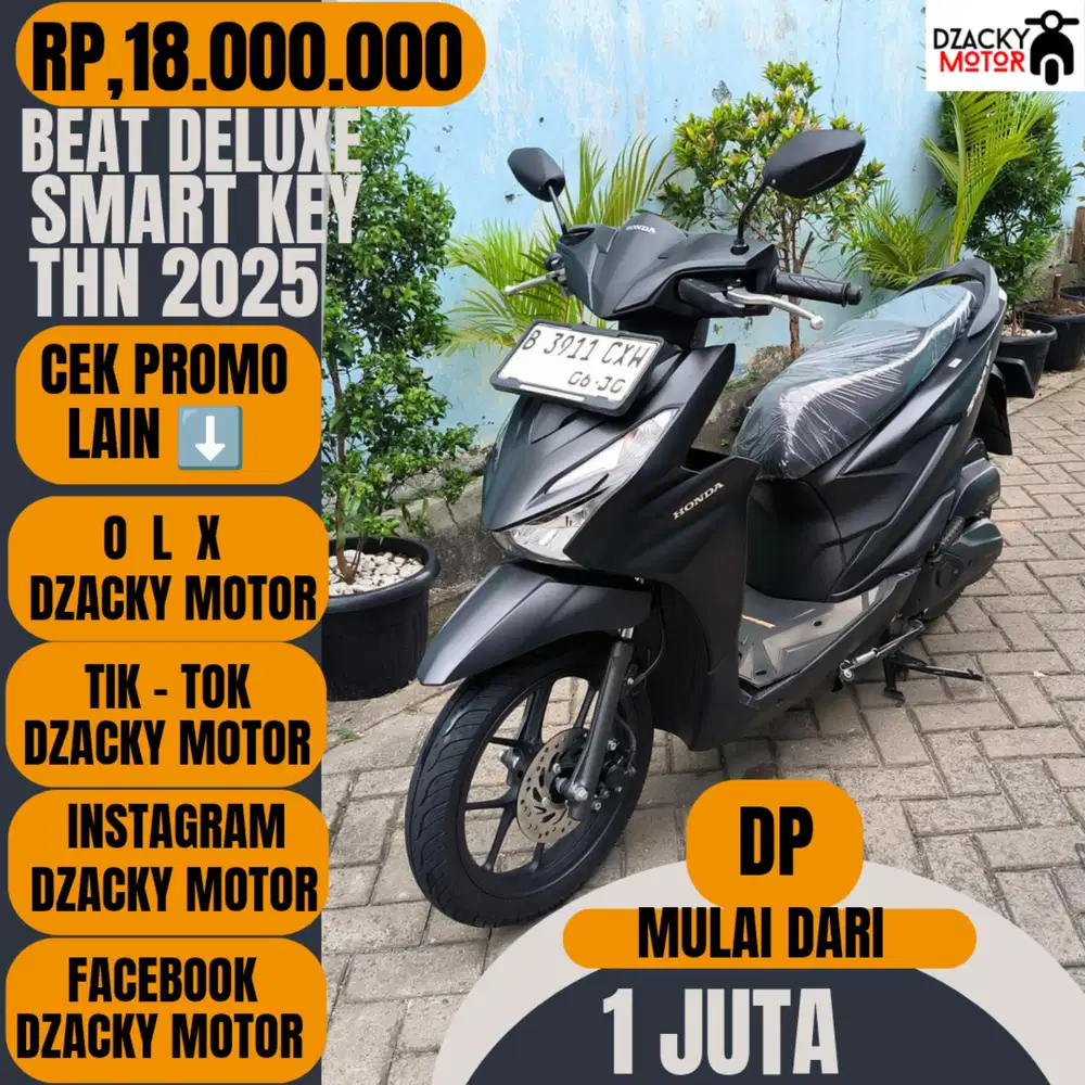 BEAT DELUXE SMARTKEY 2025 SECOND LIKE NEW