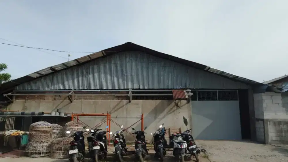 Sewa Gudang 408M2.Jurumudi Baru, Tangerang, + Lahan 300M2