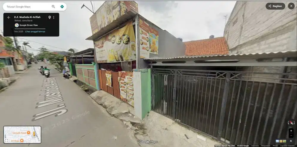 DIJUAL TANAH DAN  RUMAH TEMPAT STRATEGIS DEPAN JALAN UTAMA