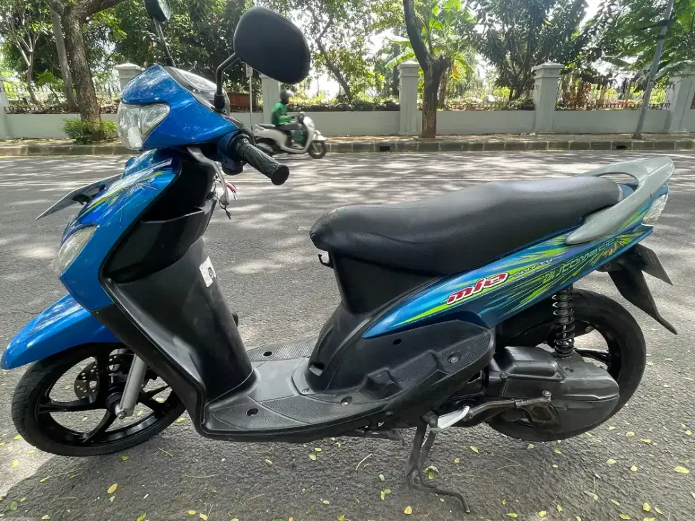 Permizi Dijual Yamaha Mio sport Tahun 2009 Warna Biru Kondisi baik