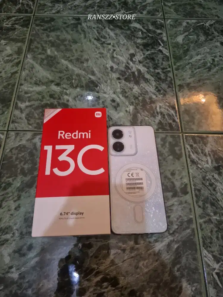 REDMI 13C TIPE TERTINGGI 8+8/256GB FULLSET MULUS TANPA MINUS,NEGO.