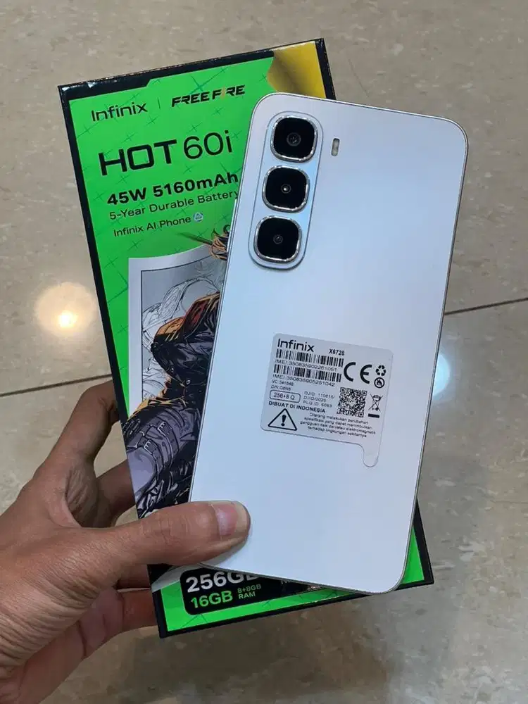 INFINIX HOT 60i 8/256GB Titanium Silver