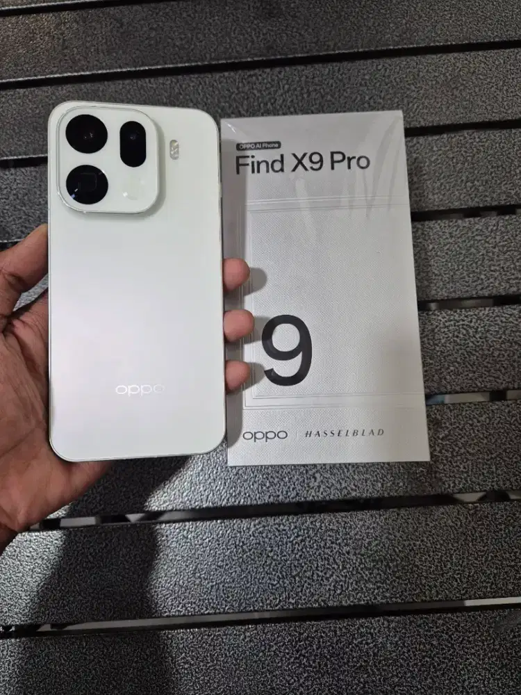 Oppo Find X9 Pro 16/512gb resmi white like new