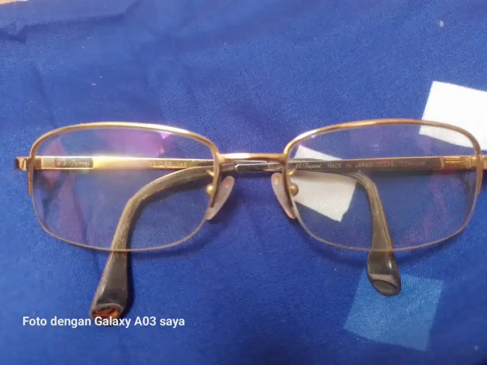 Kacamata Vintage Merk St.Dupont Original Kondisi Masih Oke.