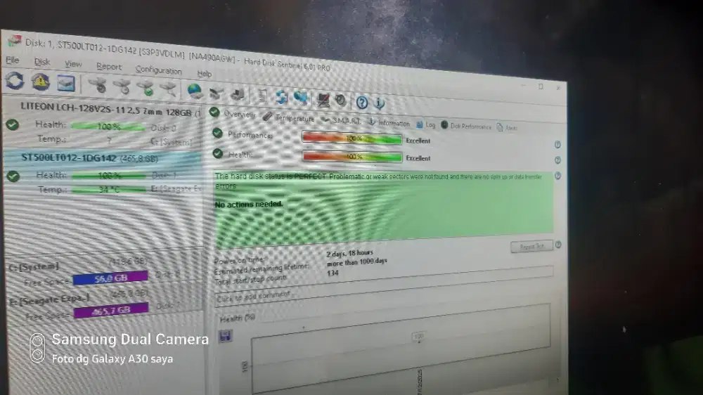 Hardisk External Seagate dan Toshiba 500Gb 100%